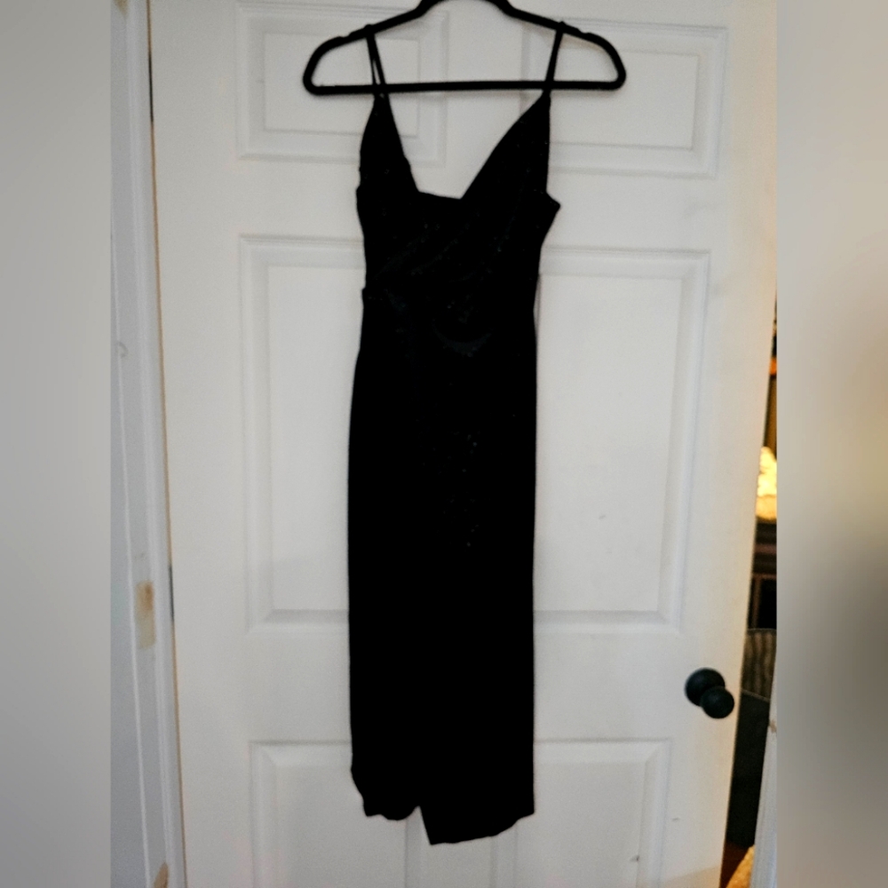 Black sparkle dress